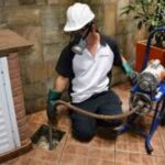 Como desentupir encanamento com pressao de agua